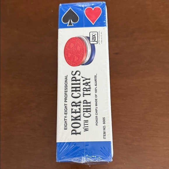 Professional Alanite Poker Chips with Stackable Tray. Brand New in box. - Picture 4 of 7